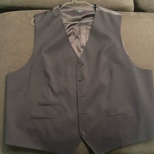 Murano Big&Tall Wardrobe Essentials Suit Separates Vest.